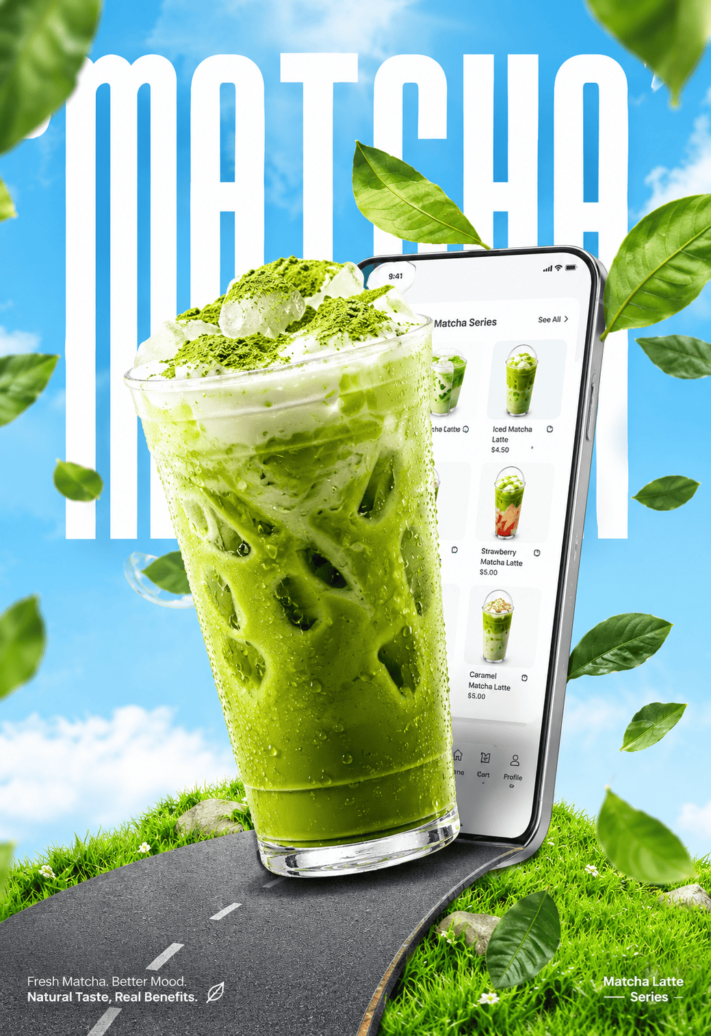 Matcha Product Visual